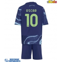 Ajax Oscar Gloukh #10 Replica Away Minikit 2025-26 Short Sleeve (+ pants)